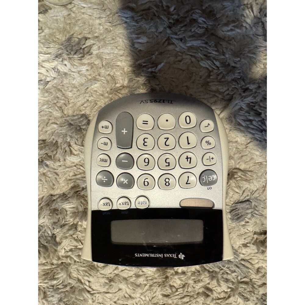 Texas Instruments TI-1795 SV Mini-Desktop Calculator - Picture 1 of 3